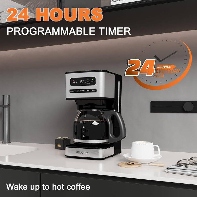 12 Cup Programmable Coffee Maker