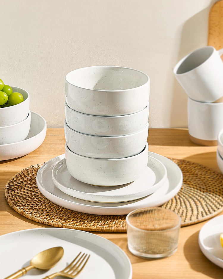 Milkyway 12 Piece Stoneware Dinnerware Set