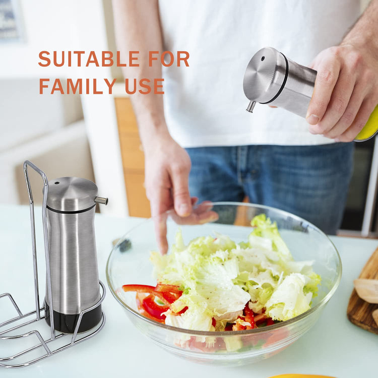 Oil And Vinegar Dispenser Set with Caddy (2 Count)