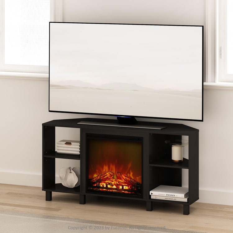 Jensen Fireplace TV Stand