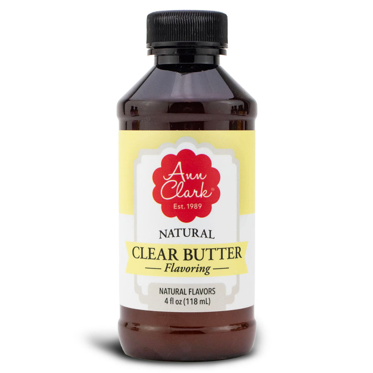 Ann Clark Natural Clear Butter Flavoring Extract (4 Ounce)