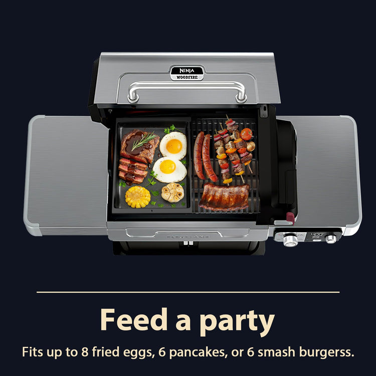 Half Griddle Plate for Ninja FlexFlame PG300