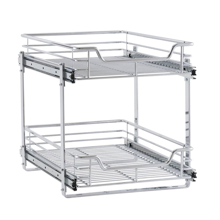 Chrome Plated Steel Dual (Dual Slide / 15" - Extended)