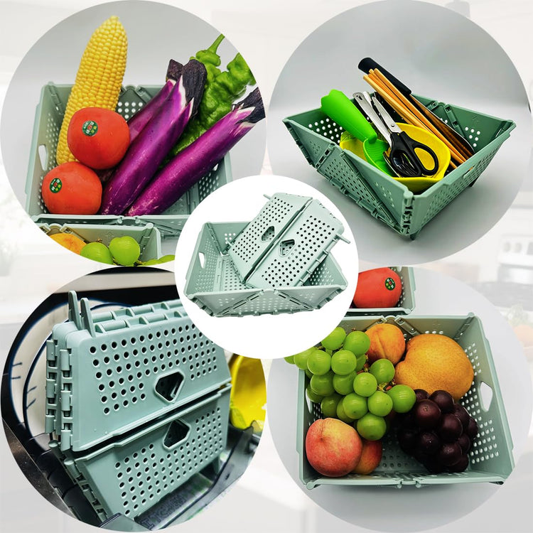 2 Pcs Collapsible Colanders Foldable Strainers