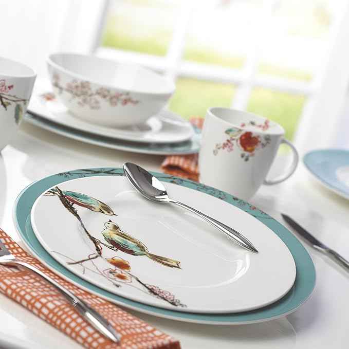 Lenox 897262 Chirp Salad Plates, Set of 4
