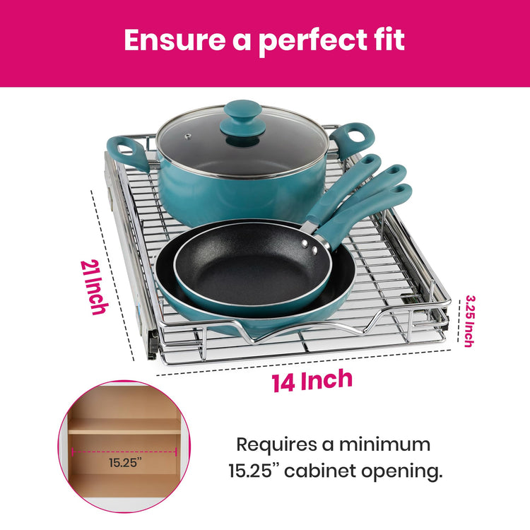 Pull Out Cabinet Organizer