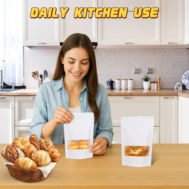 50 Pack Resealable Bags