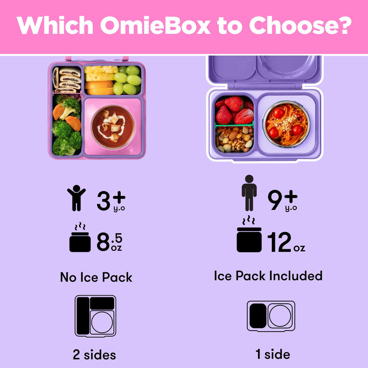 OmieBox Kids Insulated Bento Box