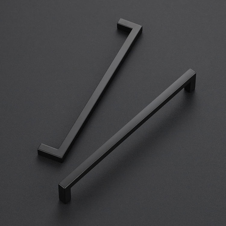 Matte Black Cabinet Handles Solid Cabinet Pulls 7 (10 Count)