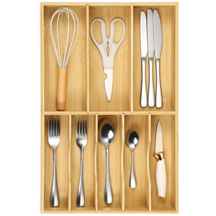 Silverware Organizer for Kitchen Drawers