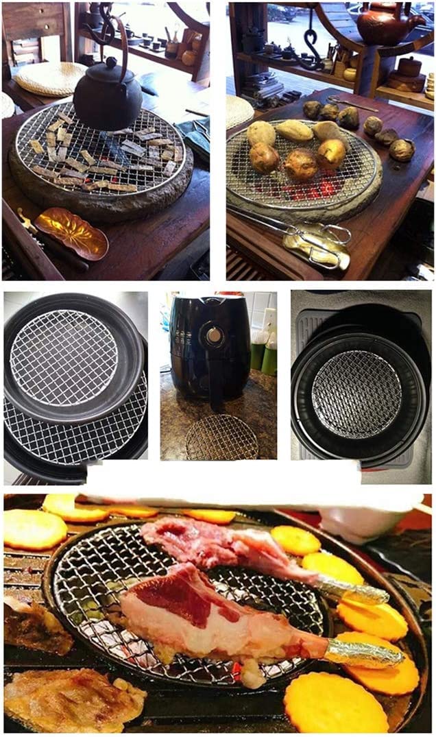 Versatile Round 304 Stainless Steel Cooling Rack Baking