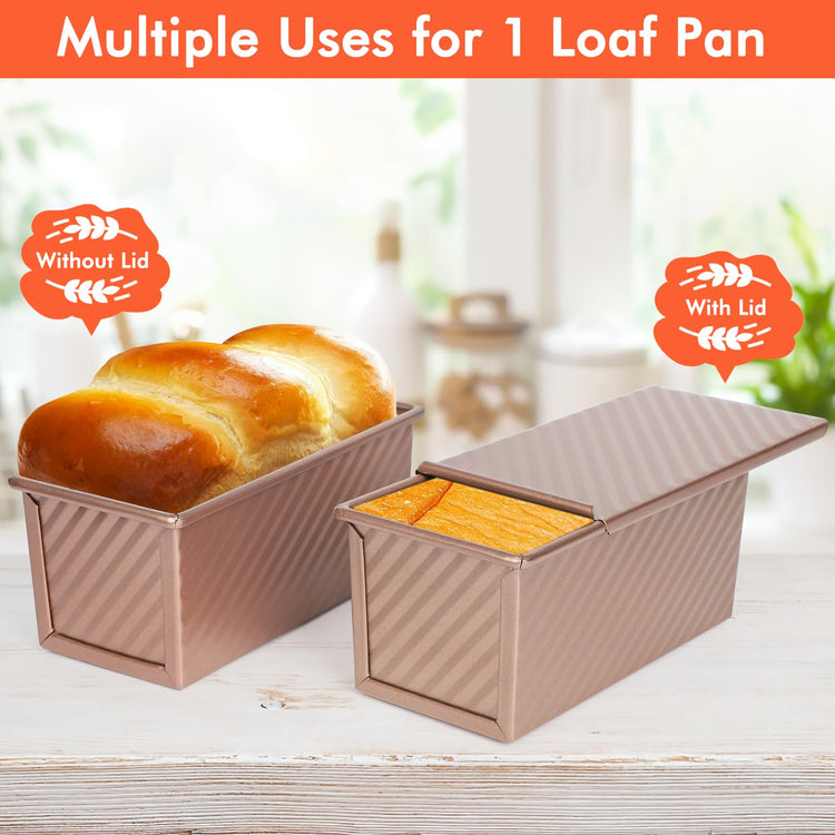 Pullman Loaf Pan With Lid (2 Count)