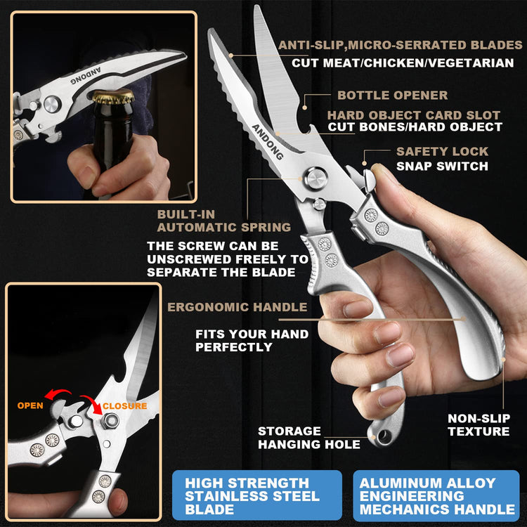 Heavy Duty Professional Poultry Shears