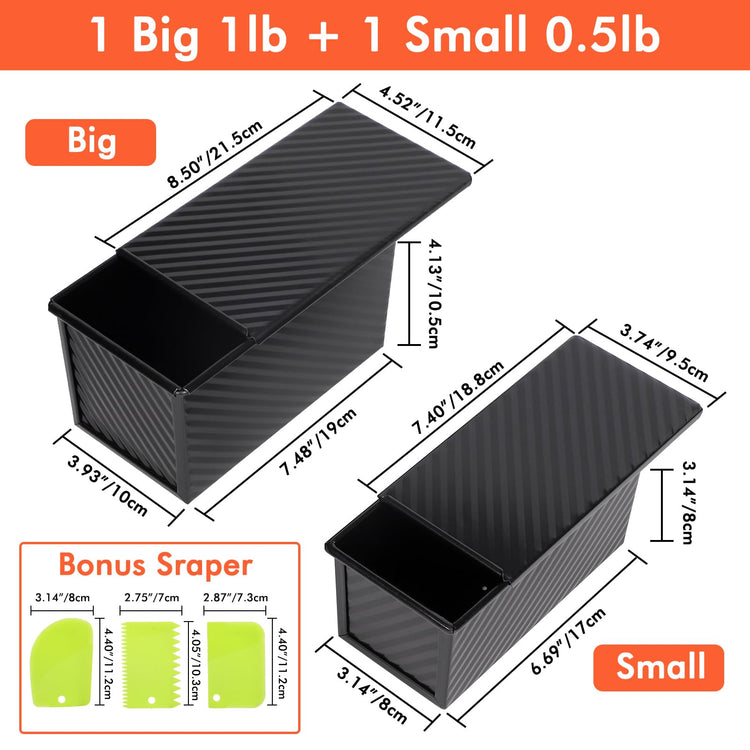 Pullman Loaf Pan with Lid (2 Count)