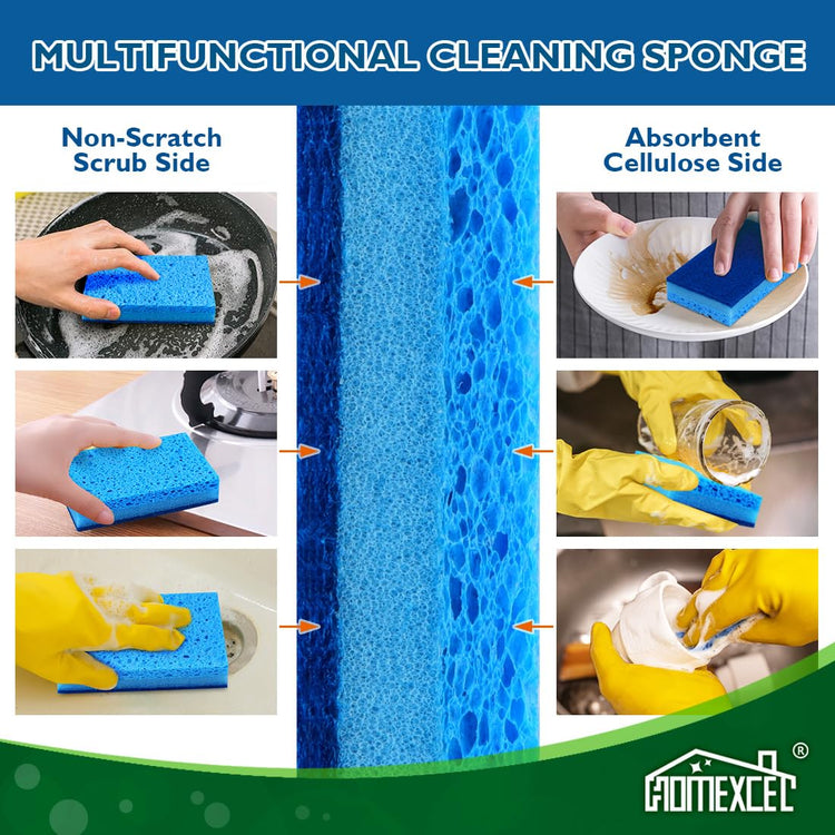 Sponges Kitchen 24 Pcs (24 Count)