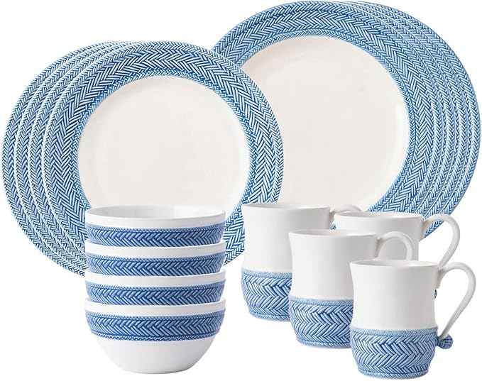 Juliska Le Panier 16pc Place Setting - Delft Blue