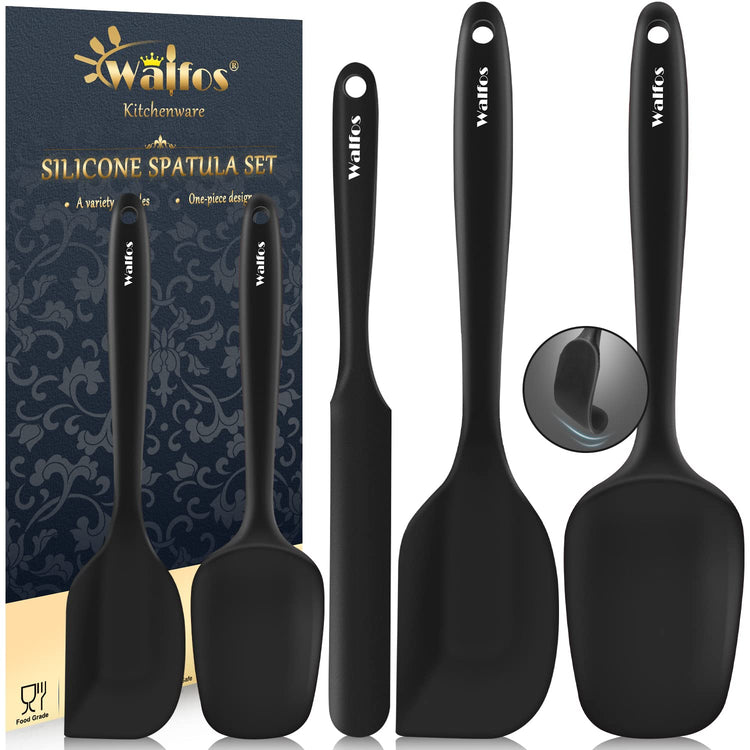600°F High Heat Resistant Silicone Spatula Set of 5 (5 Count)
