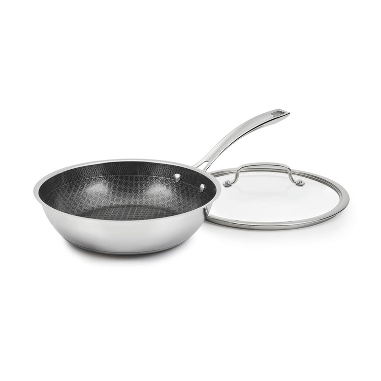 Deep Fry Pan PurelySear Hybrid Skillet 10.25 Inch