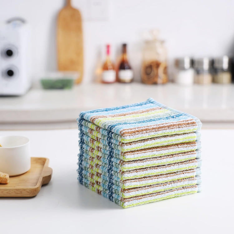 Kitchen Dishcloths for Washing Dishes (8 Count)