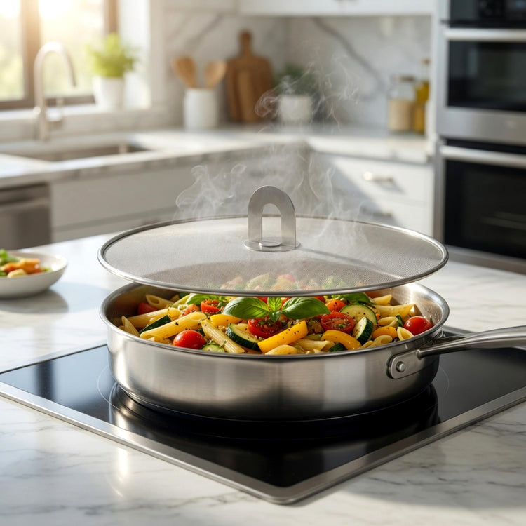 Splatter Screen for Frying Pan