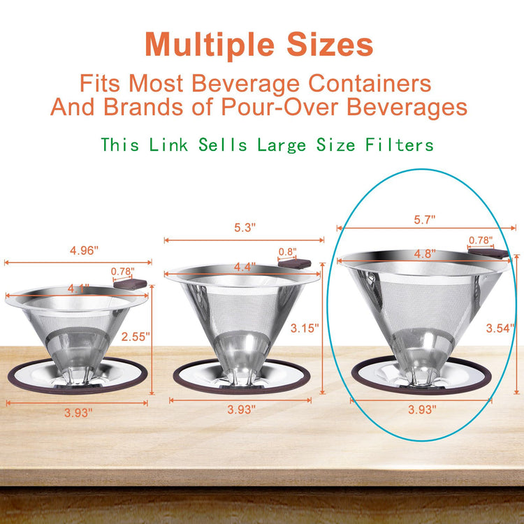 Pour Over Coffee Dripper