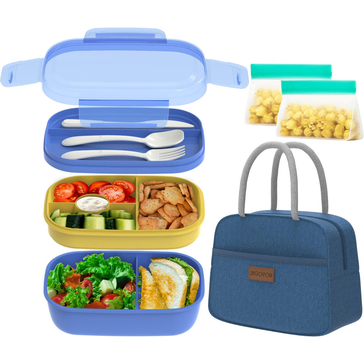 Leakproof Bento Box & Insulated Lunch Bag Set