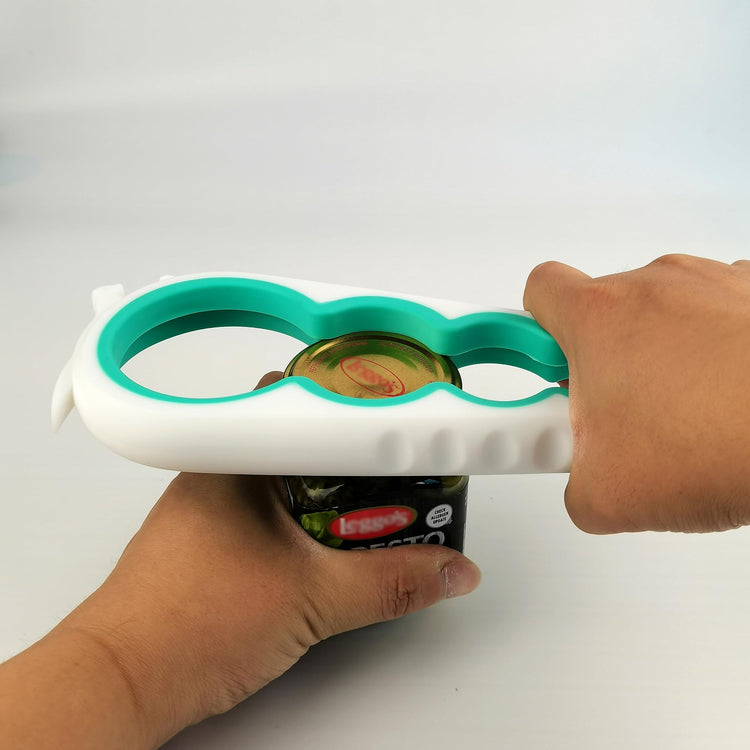 Jar Opener Bottle Opener and Can Opener for Weak hands
