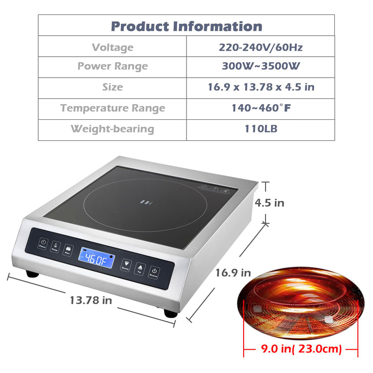 Commercial Induction Cooktop