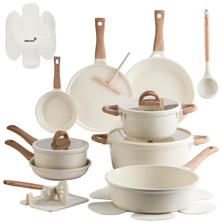 22 Pcs Pots and Pans Set Non Stick Non