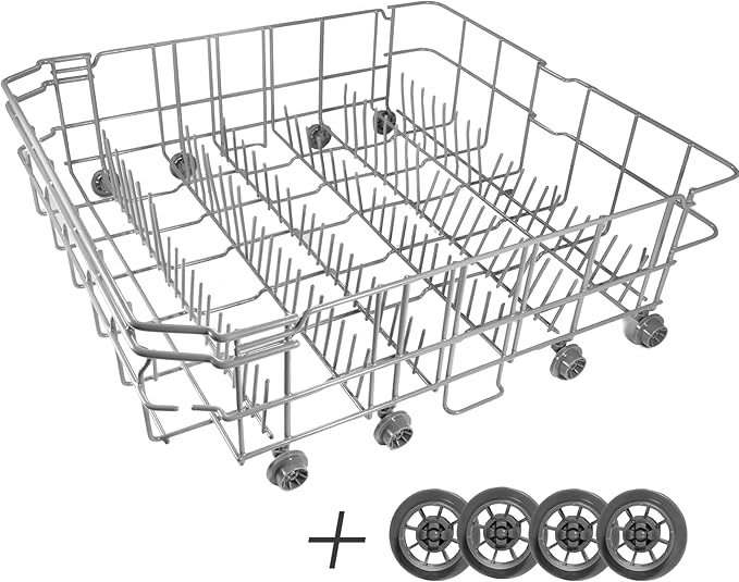 ใ๐ฎ๐ฌ๐ฎ๐ฒ ๐๐ฅ๐๐ง๐๐๐๐ใ DD82-01384A Dishwasher Dishrack Lower rack Parts Assembly (22.5'' D x 20.5'' W inch) - Fit For Samsung DIshwasher OEM Parts DD81-02295A