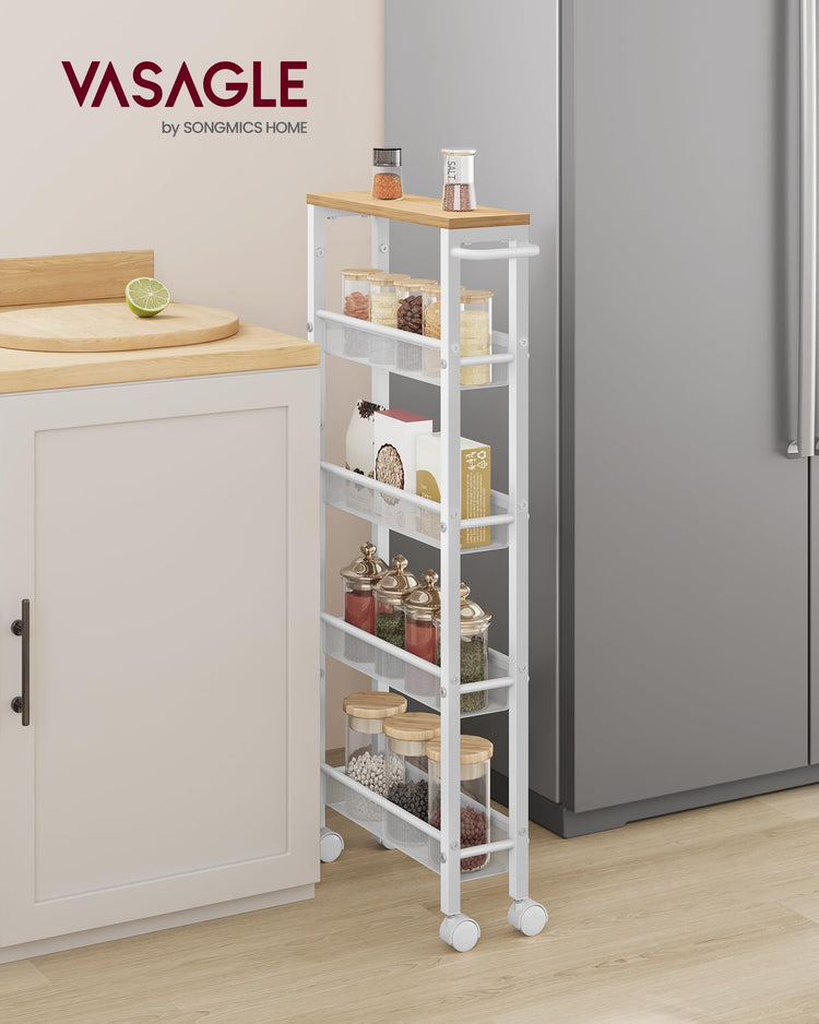 Slim Rolling Cart