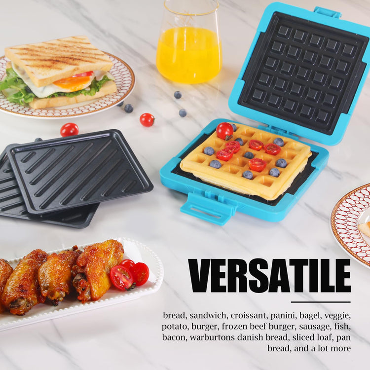 2-in-1 Microwave Sandwich Maker & Waffle Maker, Microwave Grill