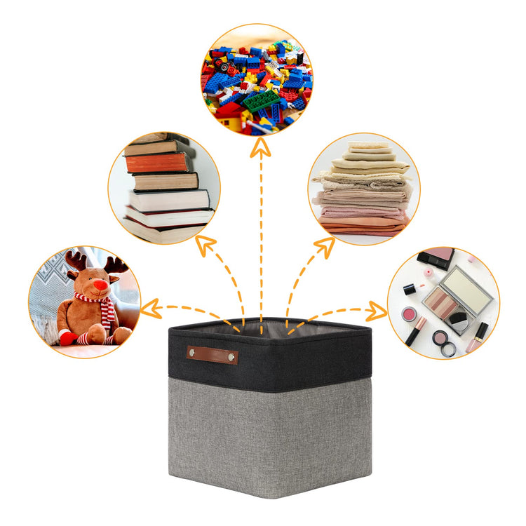 Cube Collapsible Storage Bins (4 Count)