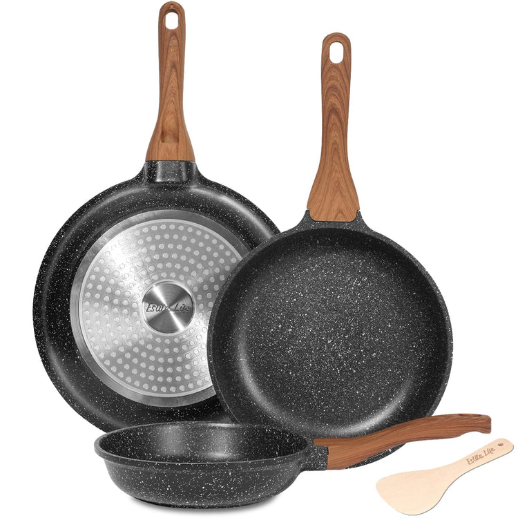 Nonstick Ceramic Frying Pans Skillets Set