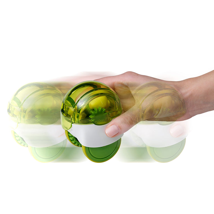 102-663-011 GarlicZoom Garlic Chopper, XL, Green
