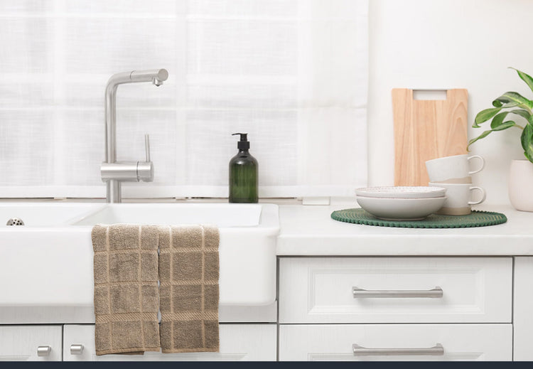 100% Cotton Terry Dish Towels (4 Count)