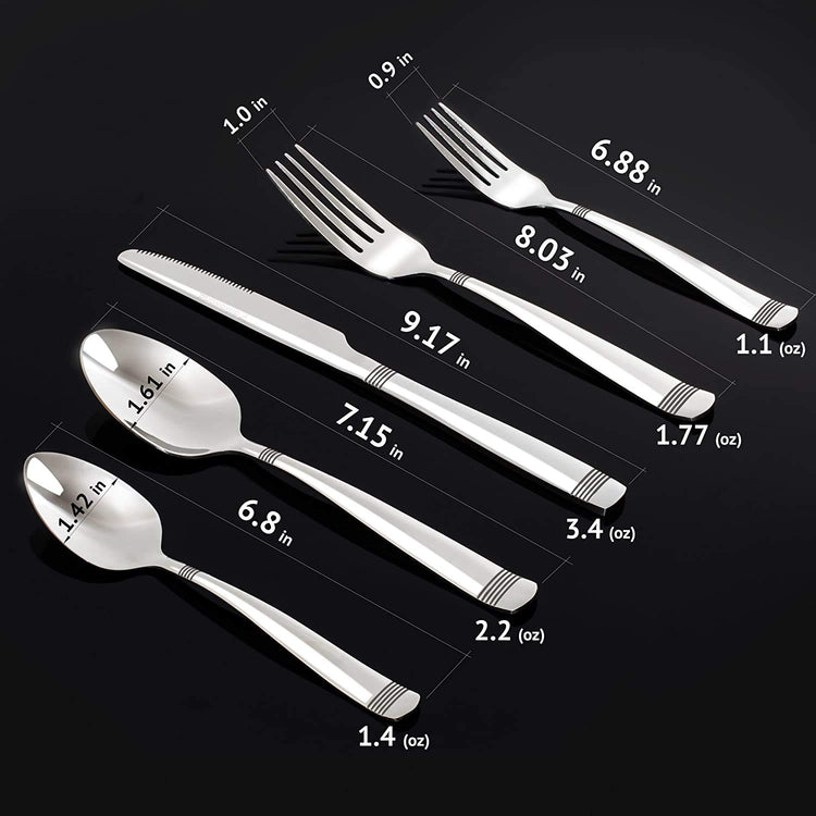 Elegant Design Flatware (8 Count)
