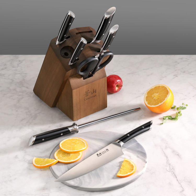 HELENA Series German Steel Forged Knife Block Set