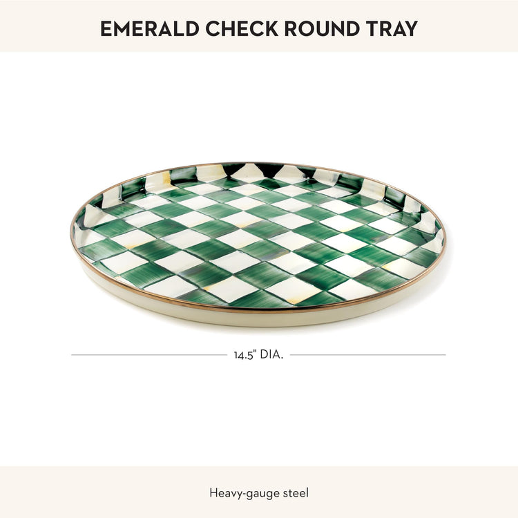 Enamel Round Tray