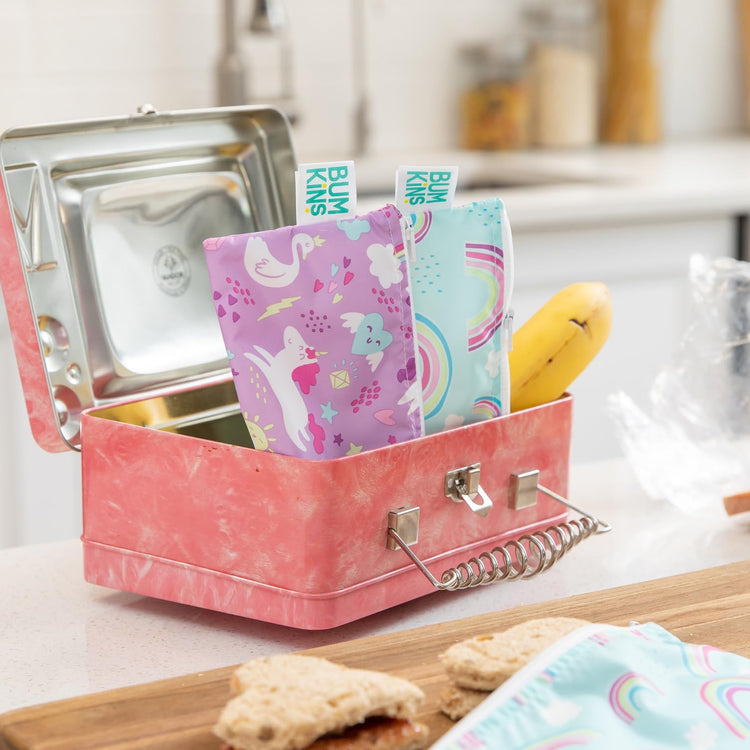 Reusable Sandwich and Snack Bags