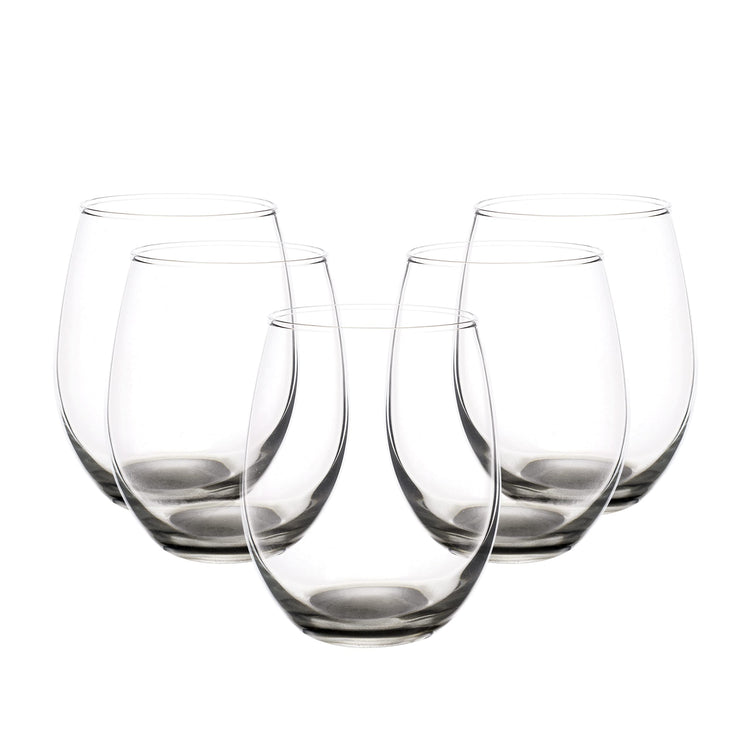 Stemless Wine Glasses in Bulk by ARC Perfection (10 Count)