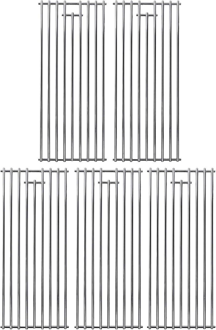 SafBbcue 16517 Cooking Grates for Bull 5 Burner Grill Replacement Parts Bull Brahma 57568 57569 57568CE 57568AGA 57569CE 57569AGA Lion Premium 90000 L90000 Grill Parts