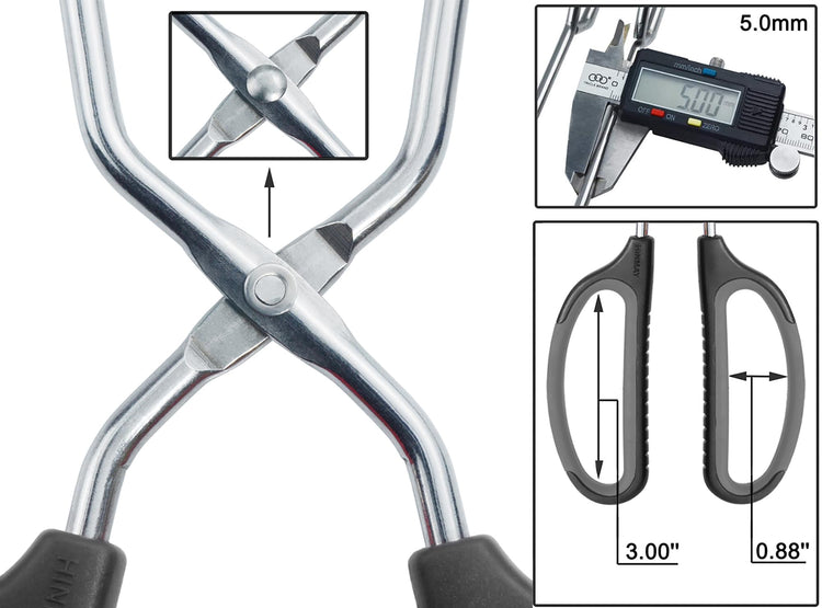Stainless Steel Scissor Tongs Cooking Tongs Set