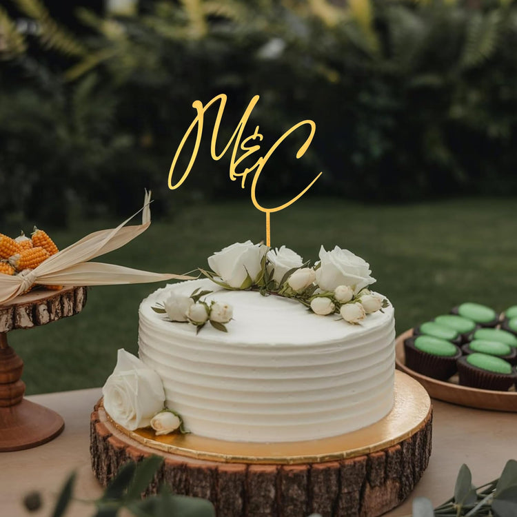 Personalized Wedding Cake Topper