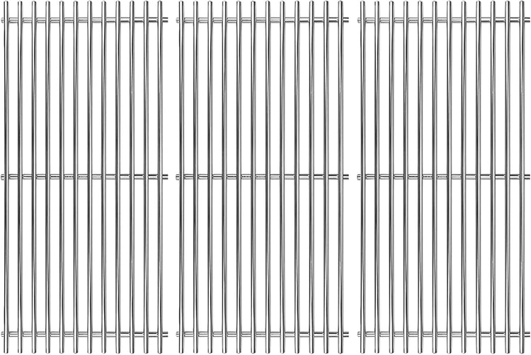 SF876C (3-Pack) 16 7/8" Stainless Steel Cooking Grid for Charbroil 463441312, 463432215 463461613 463436214 463436215 463441514 463440109 463436213 463420508