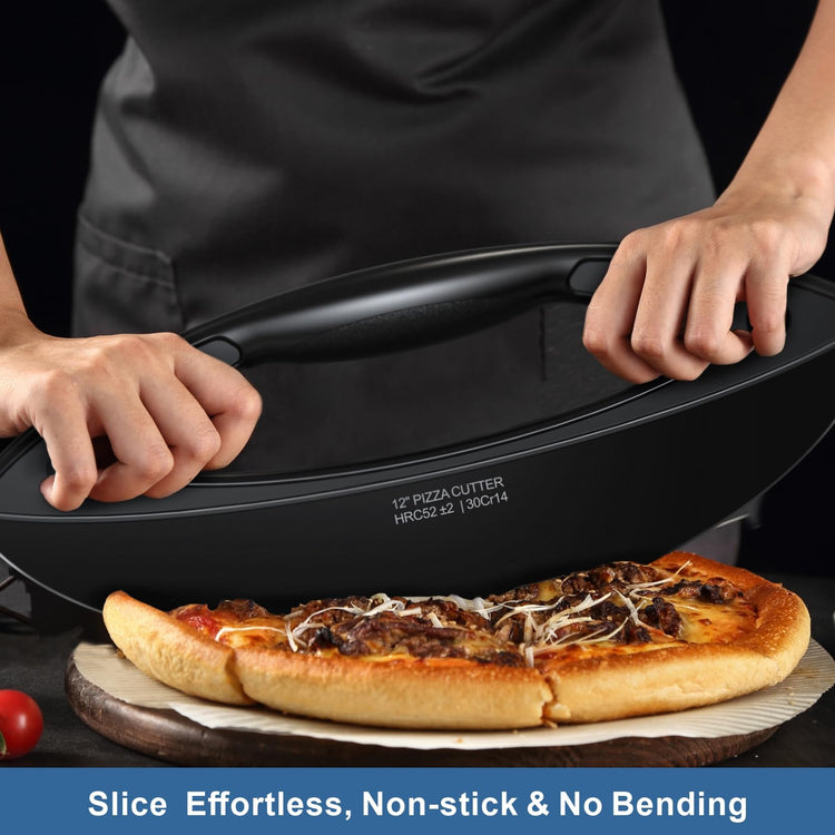 12 Inch Pizza Rocker Blade Cutter