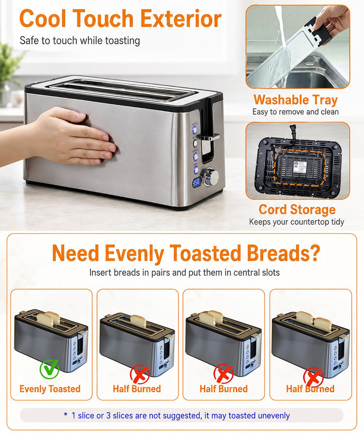 4 Slice Toaster