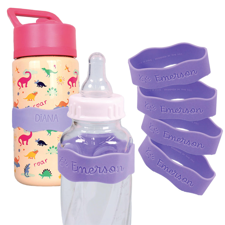 Orbit Labels Silicone Bottle Bands (4 Count)