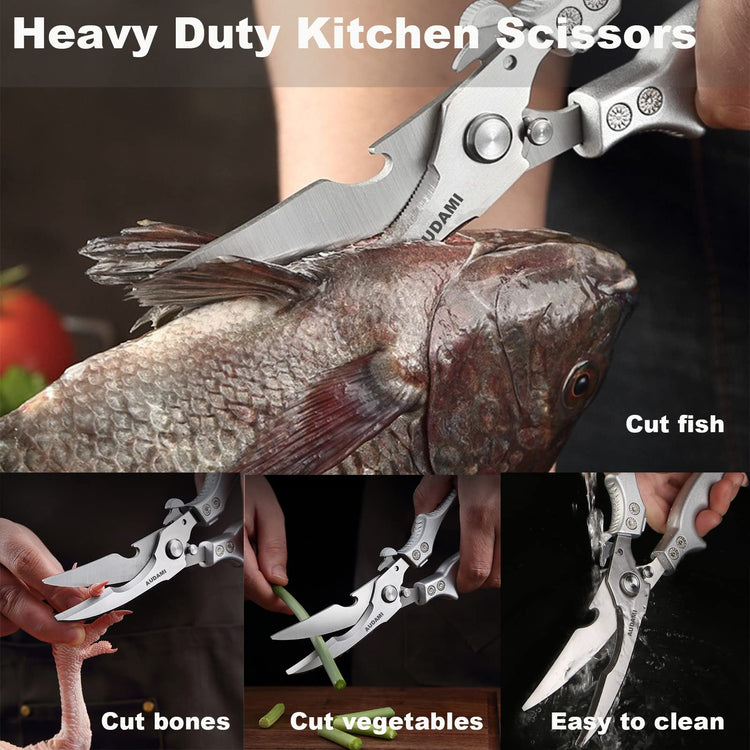 Stainless Steel Heavy Duty Kitchen Scissors