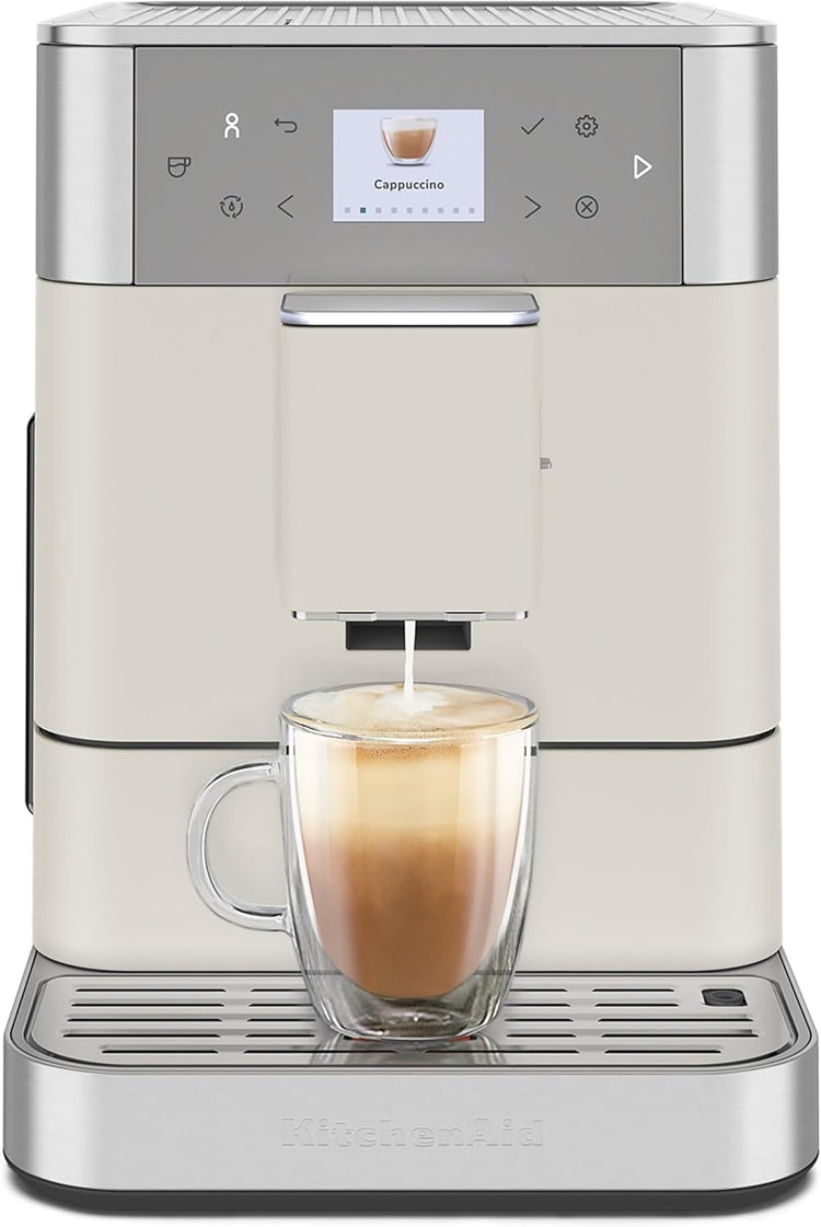 KitchenAid Fully Automatic Espresso Machine KF6, KES8556PL, Porcelain White